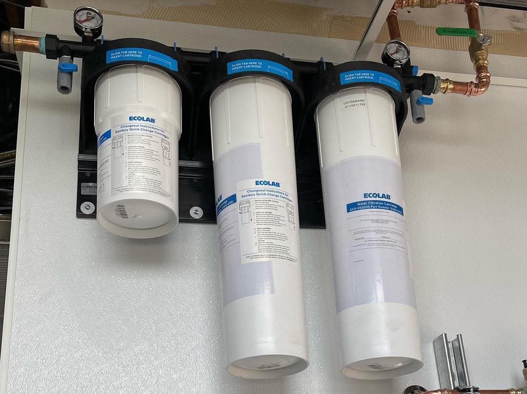Water filtration system installation